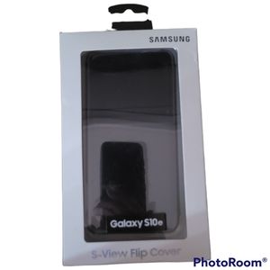 Samsung Galaxy S10e S-View Flip Cover Black
